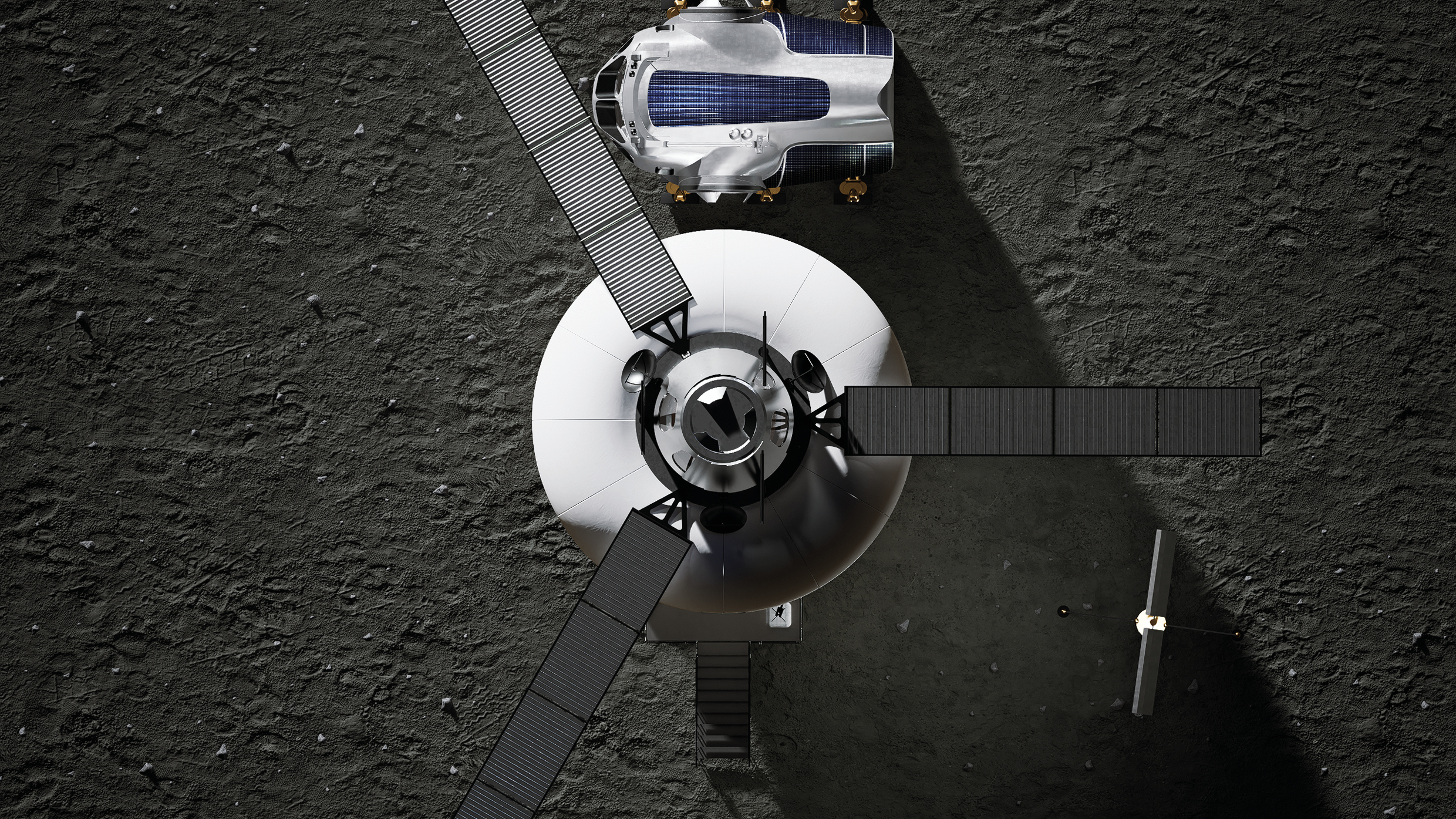 Hybrid Lunar Habitat